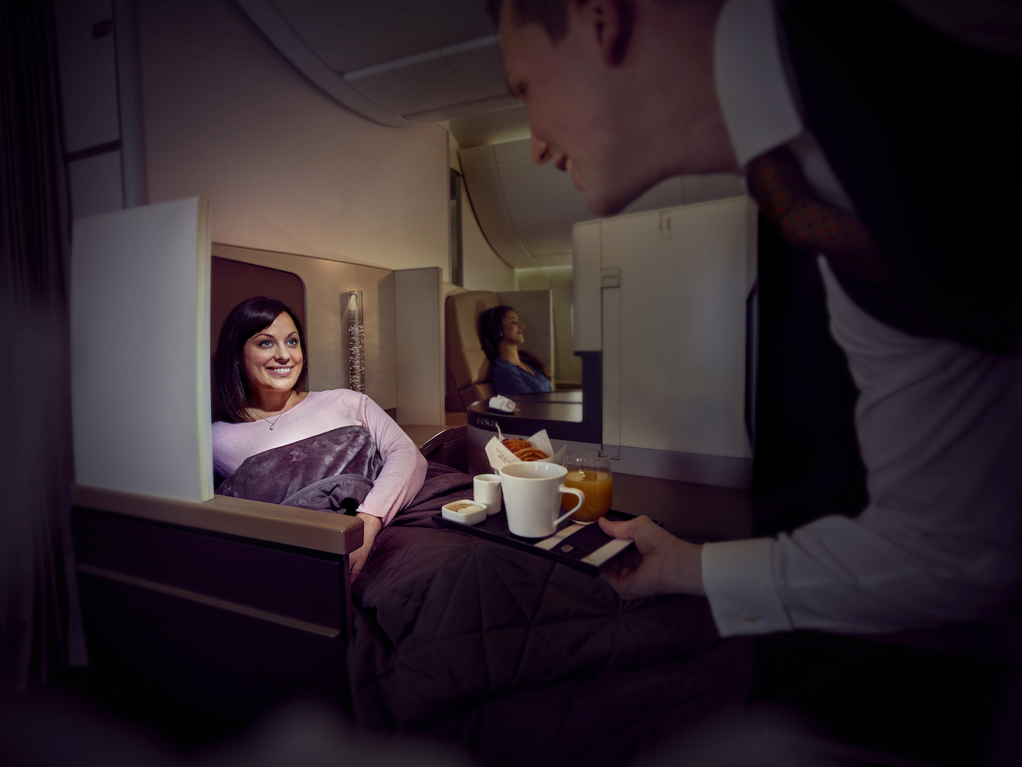 Etihad business class