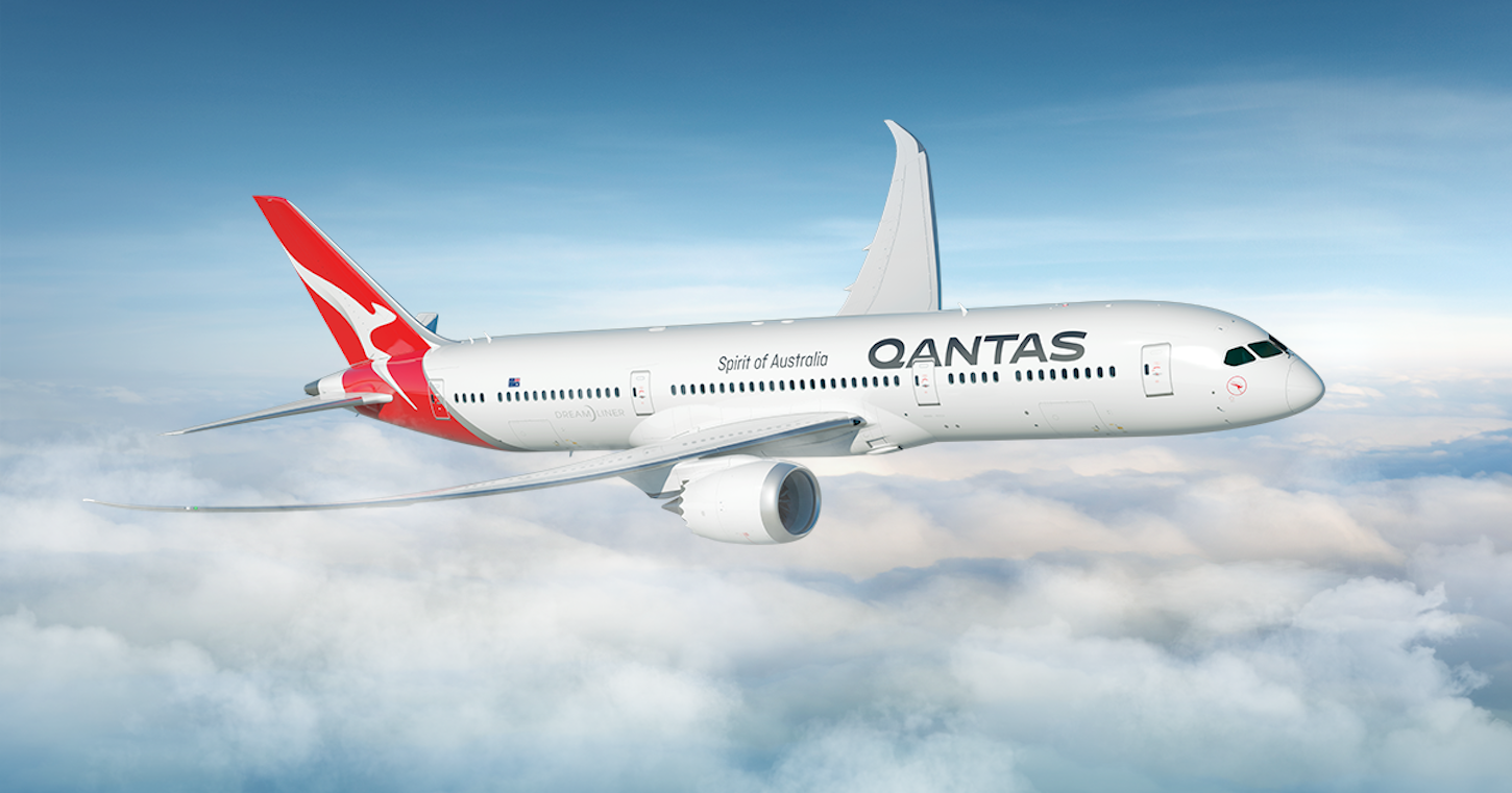 Qantas dreamliner