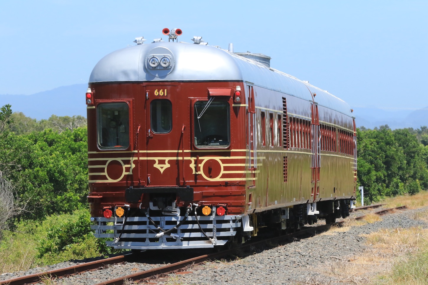 Byron Bay solar train