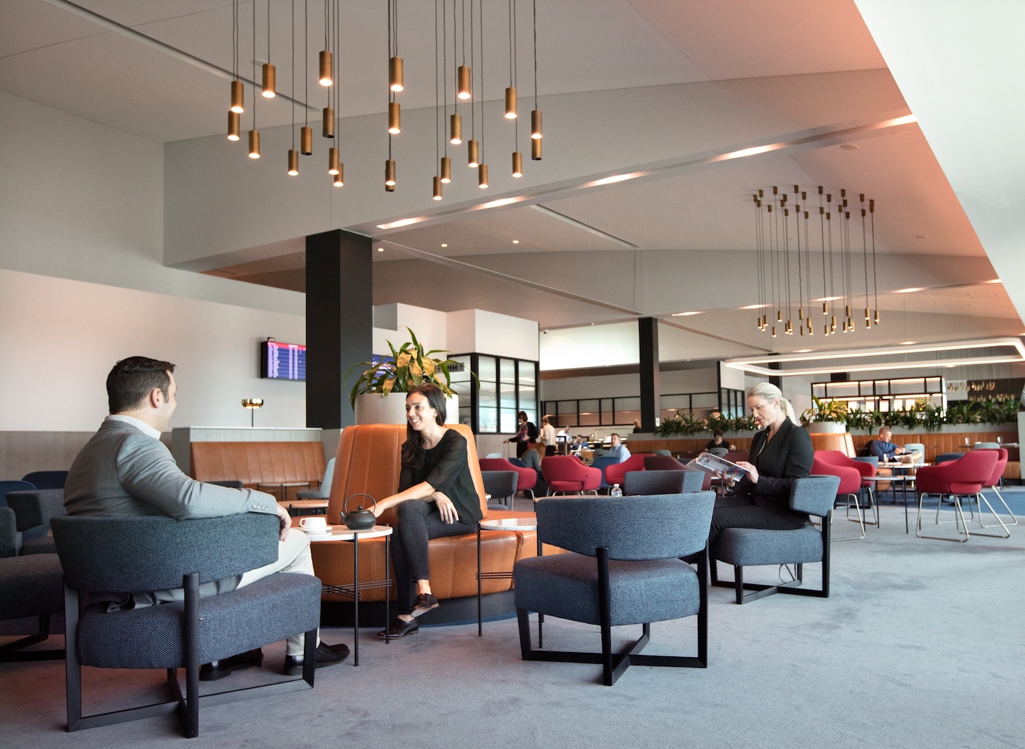 Qantas Business Lounge Melbourne