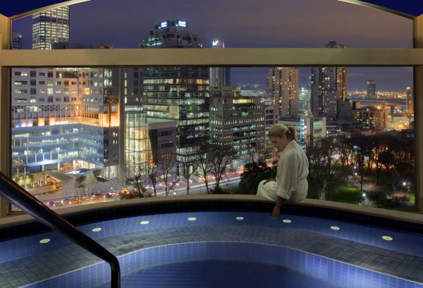 Radisson on Flagstaff Melbourne rooftop spa