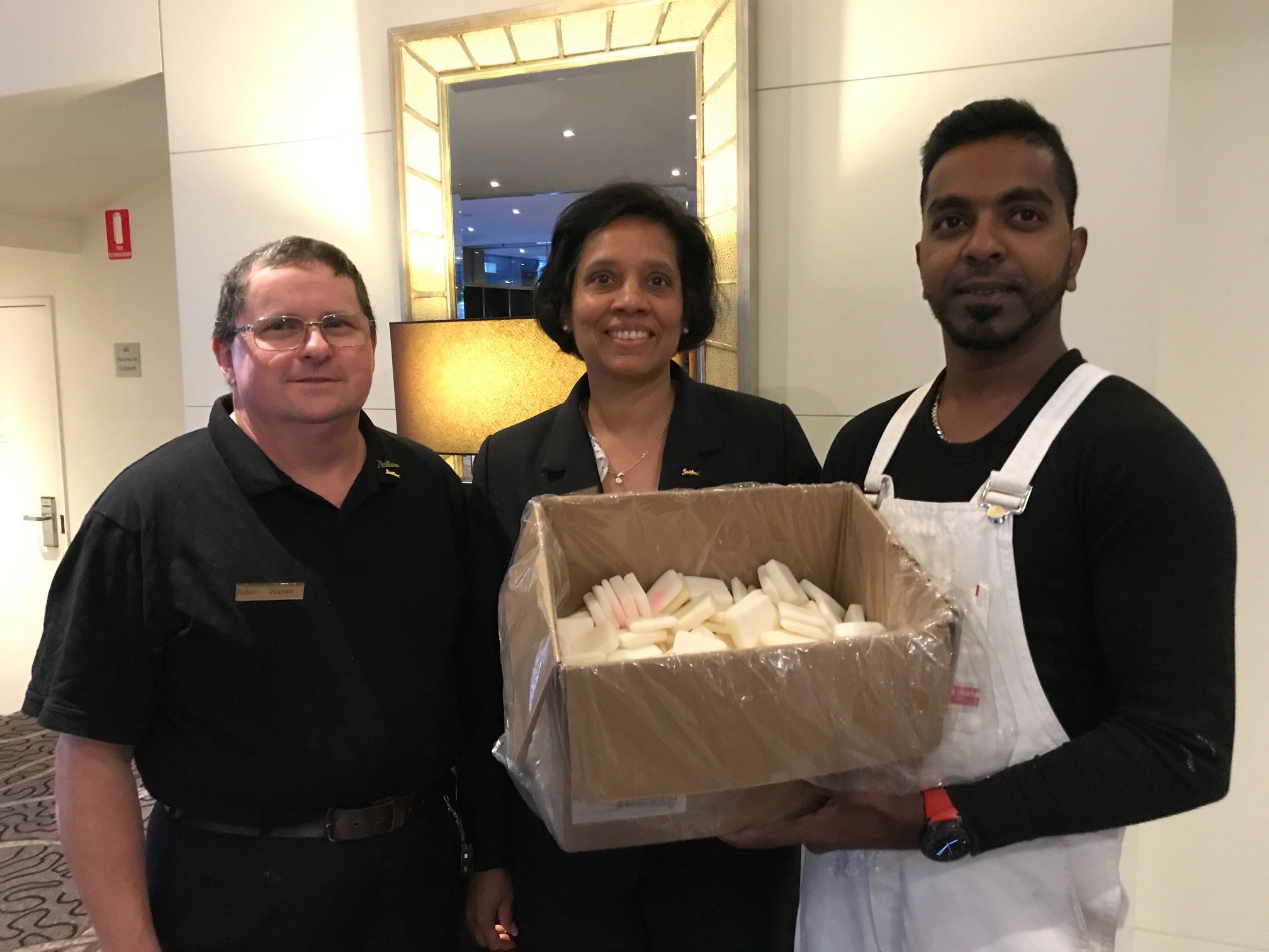 Radisson on Flagstaff Gardens Soap Aid