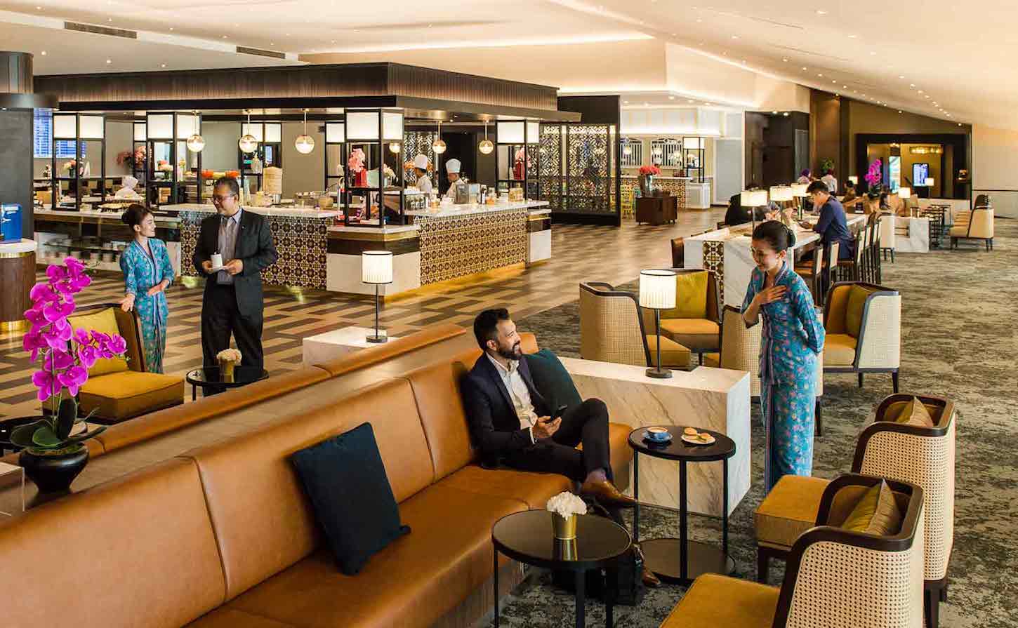 Malaysia Airlines Business Class Golden Lounge
